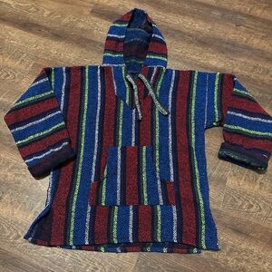 Striped Multicolor Baja Hoodie